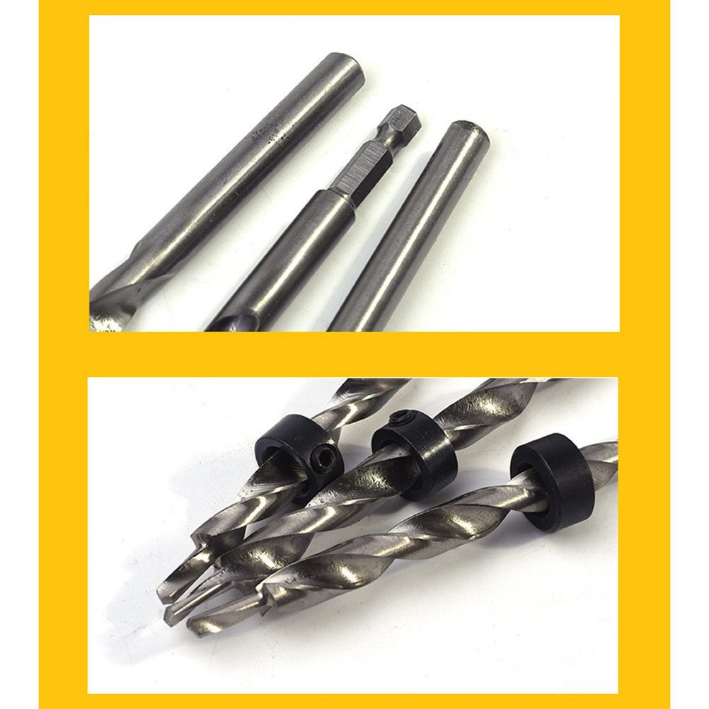 Woodworking Drill - Hex Shank Countersunk Head Drill Wood