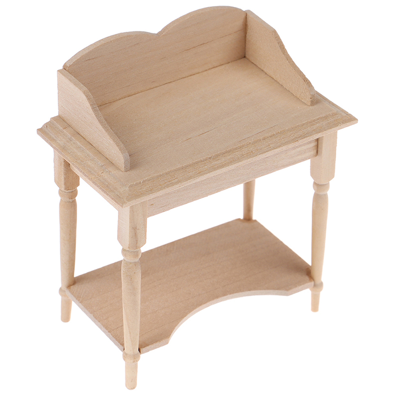 Woodworking Veneer - 1/12 Wooden Miniature Blank Table Furniture