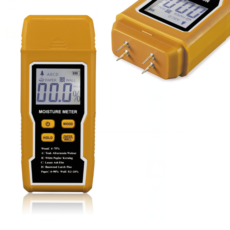 Woodworking Wallpaper - 4 Pins Digital Moisture Meter LCD