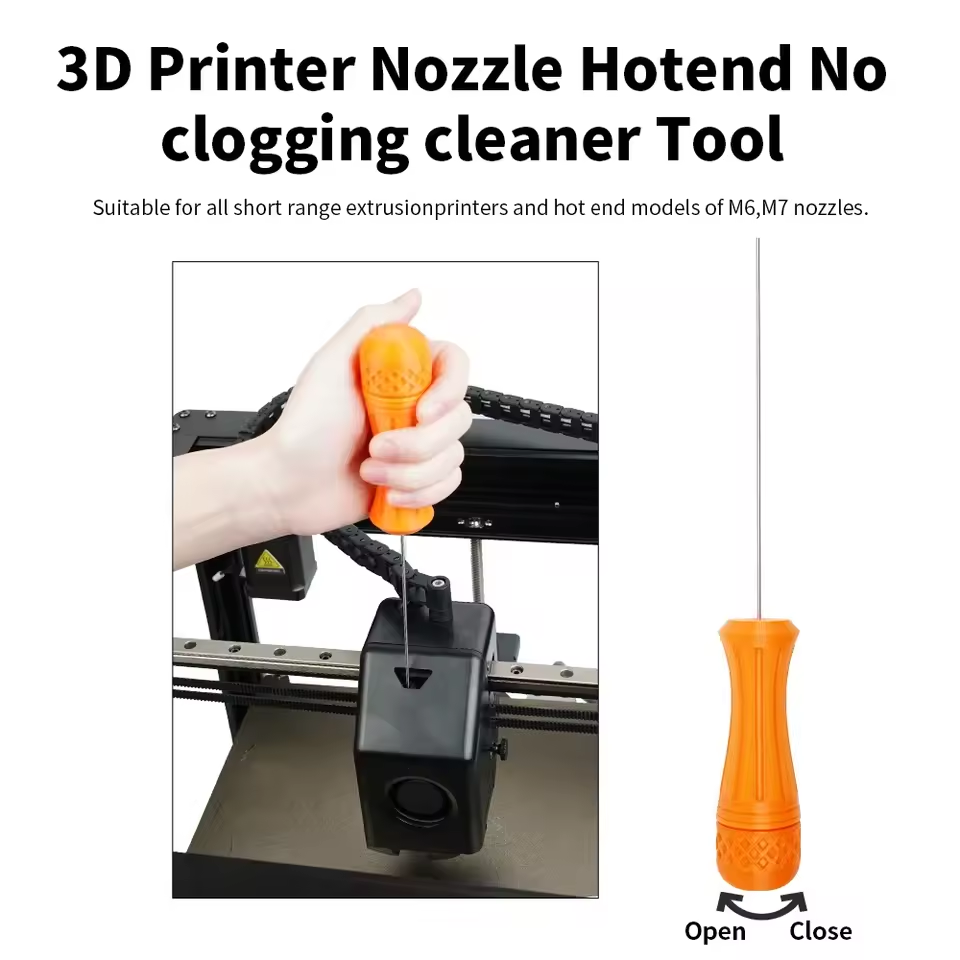 Hotend No Clogging Cleaner Too - огляд і ціна Creality Printer Ender 3 V3