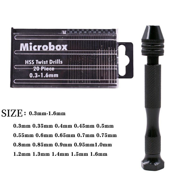 Micro Mini Pin Vise Hand Drill - огляд і ціна Woodworking Front Vise