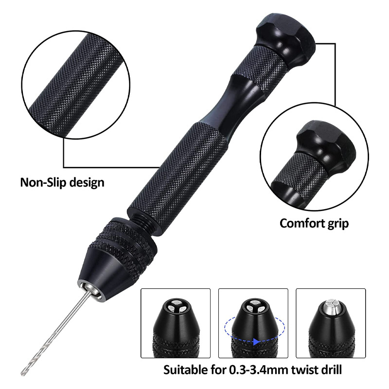 Micro Mini Pin Vise Hand Drill - огляд і ціна Woodworking Front Vise