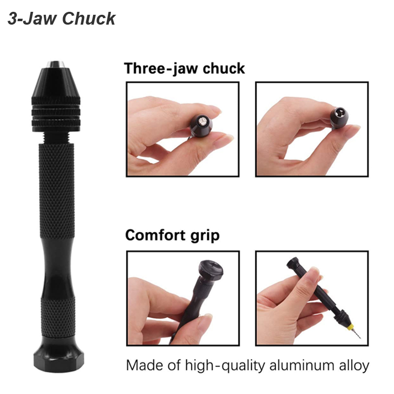 Micro Mini Pin Vise Hand Drill - огляд і ціна Woodworking Front Vise