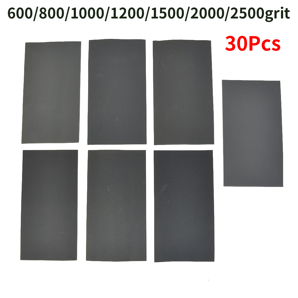 70pcs Sandpaper Wet/ Dry 600 8 - огляд і ціна Woodworking Veneer