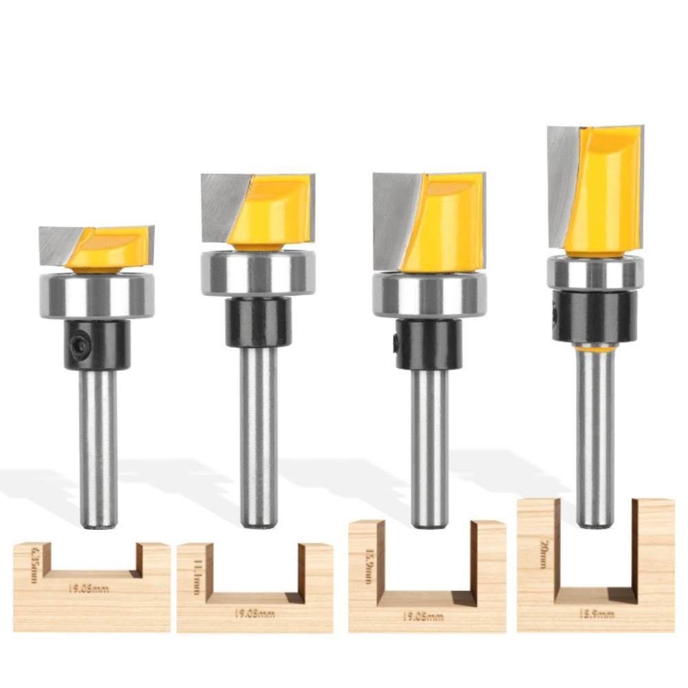 1/4Inch Shank Flush Trim Route - огляд і ціна Woodworking Templates