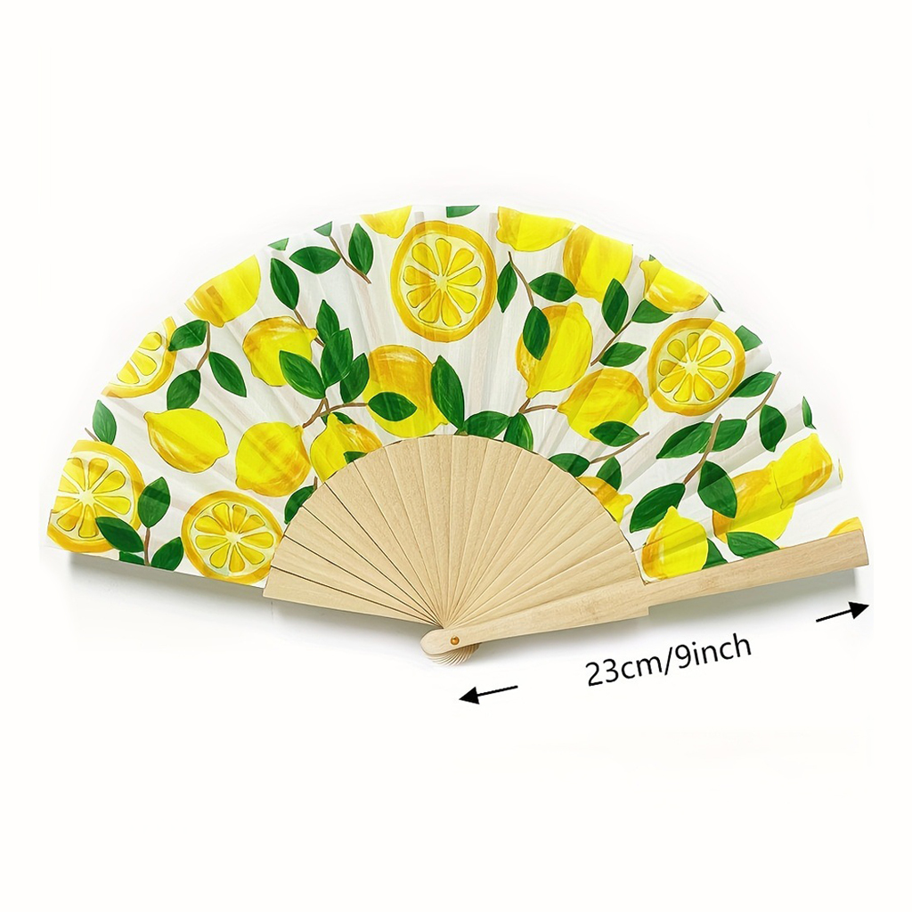 Ladies Folding Hand Fan with F - огляд і ціна Woodworking Women