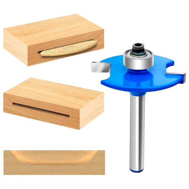 For 1pc 6.35mm Shank T-Sloting - огляд і ціна Woodworking Nc