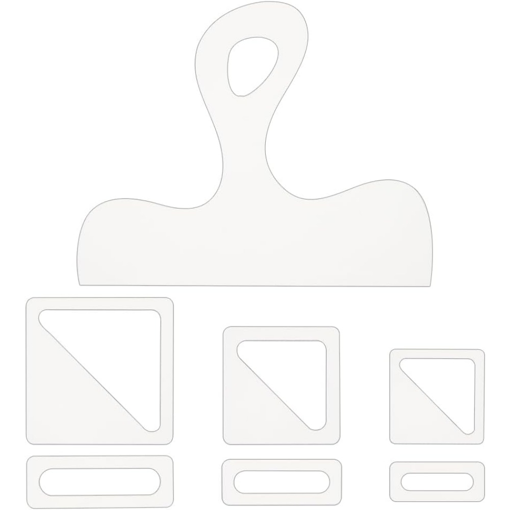 7Pcs Charcuterie Template Acry - огляд і ціна Woodworking Templates