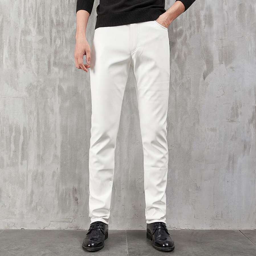Men's Leather Pants Skinny Fit - огляд і ціна Woodworking Brand