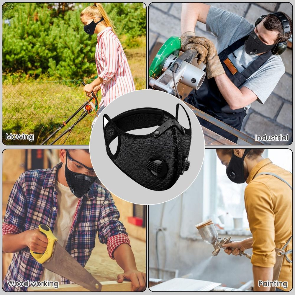 Breathable Ergonomic Dust Mask - огляд і ціна Woodworking Women