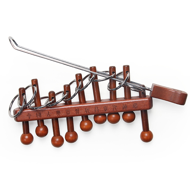 Classical Chinese Nine Linked  - огляд і ціна Woodworking Kids Toys