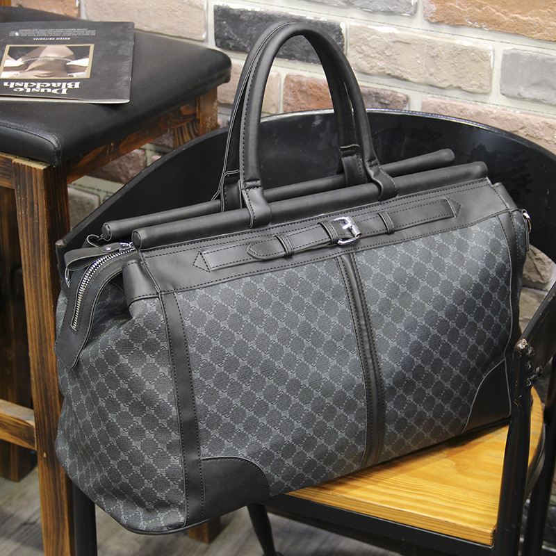 Fashion Plaid Travel Bag Men H - огляд і ціна Woodworking Brand