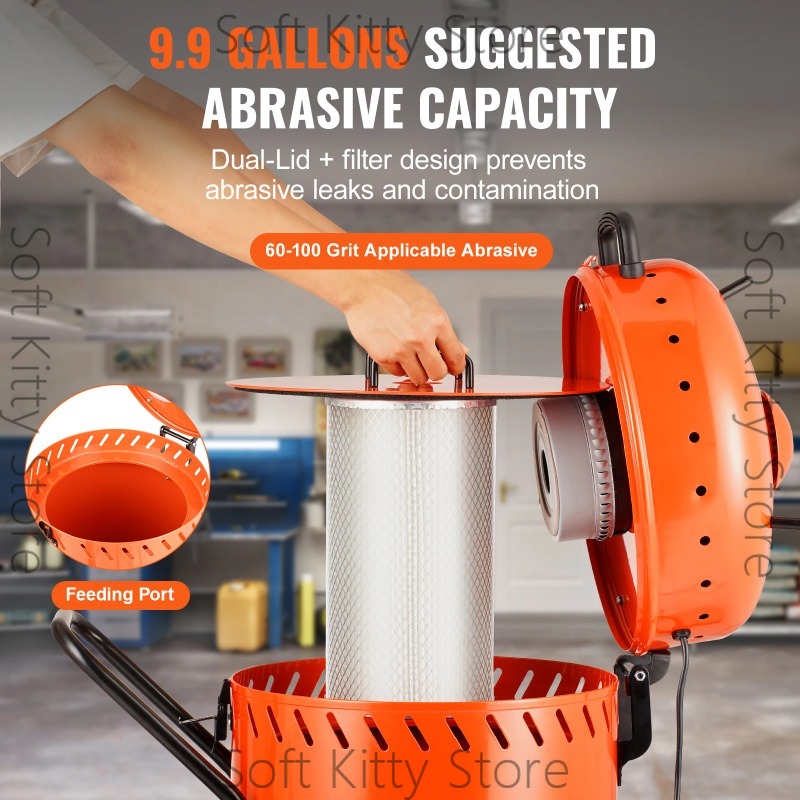 28 Gallon Vacuum Sand Blaster  - огляд і ціна Woodworking Vacuum System