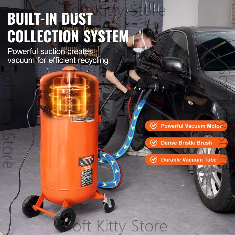 28 Gallon Vacuum Sand Blaster  - огляд і ціна Woodworking Vacuum System