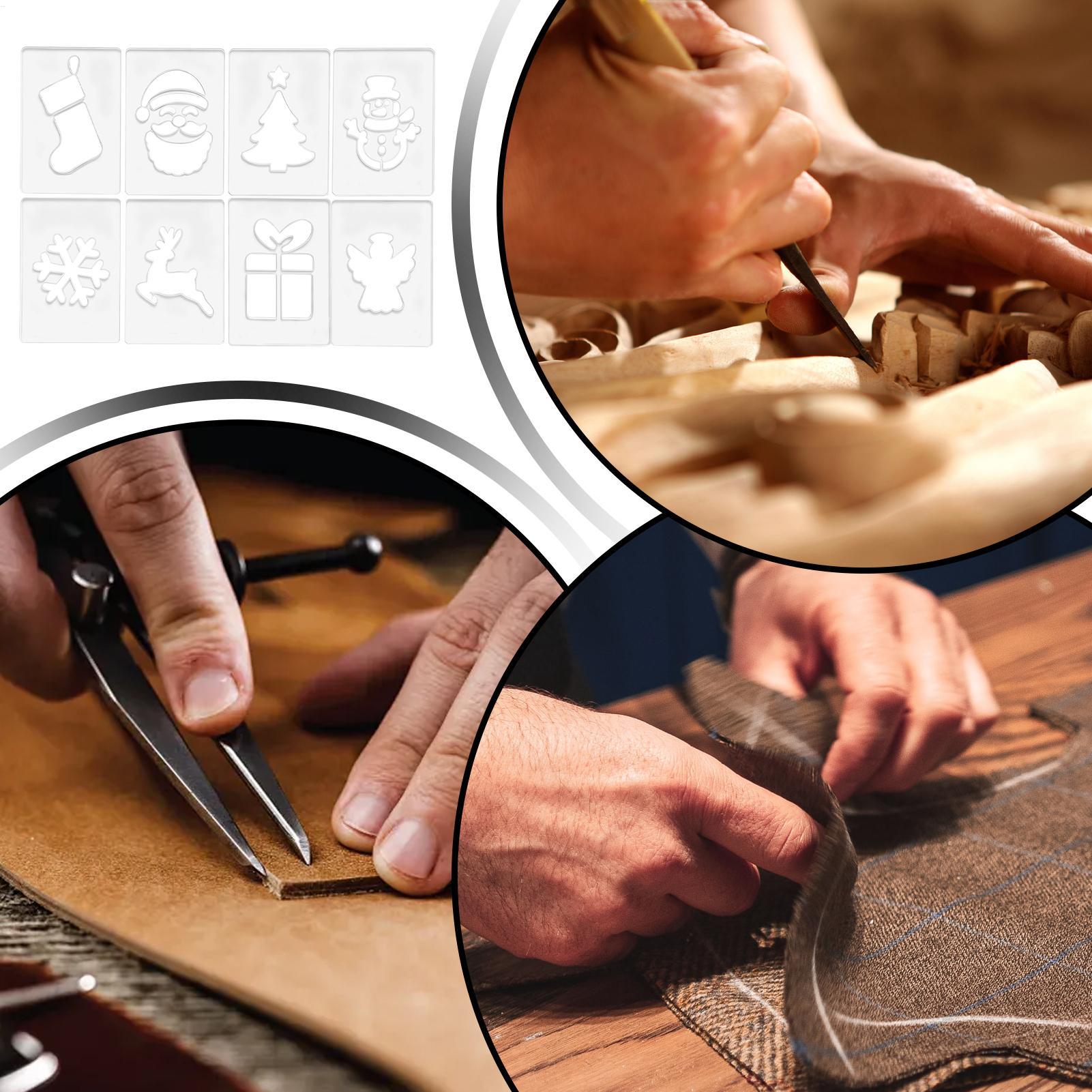 Christmas Stencil Portable Woo - огляд і ціна Woodworking Templates
