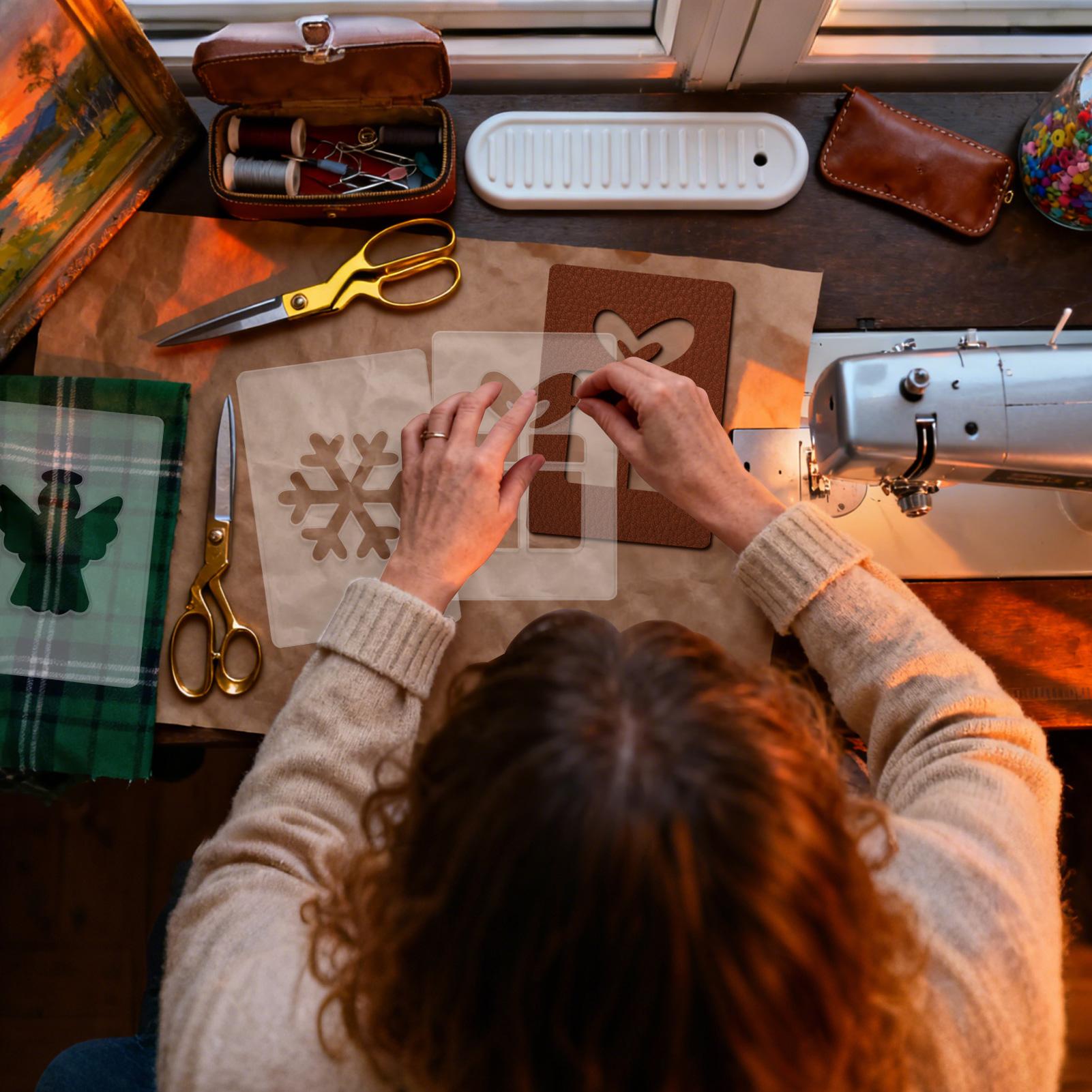 Christmas Stencil Portable Woo - огляд і ціна Woodworking Templates