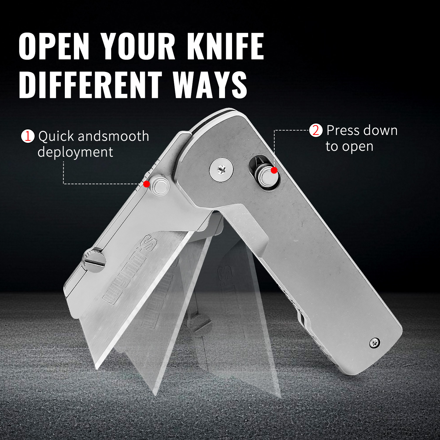 TGZUO Knife Titanium Alloy Fol - огляд і ціна Woodworking Wallpaper
