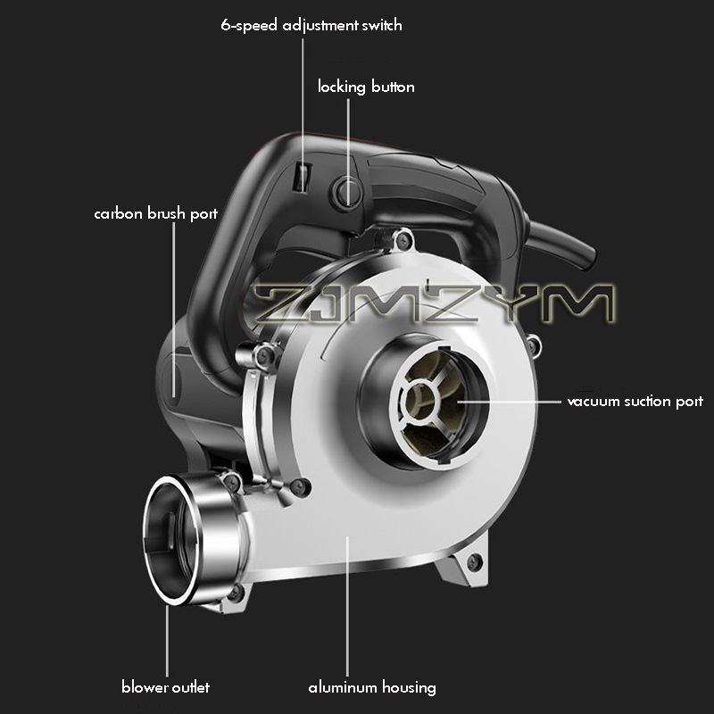 6280W 3M-6M-8M Industrial Dust - огляд і ціна Vacuum Cleaner Woodworking
