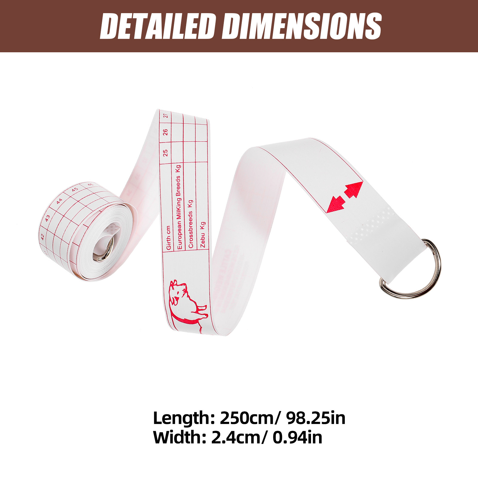 Animal Weight Tape Measure Liv - огляд і ціна Woodworking Horse