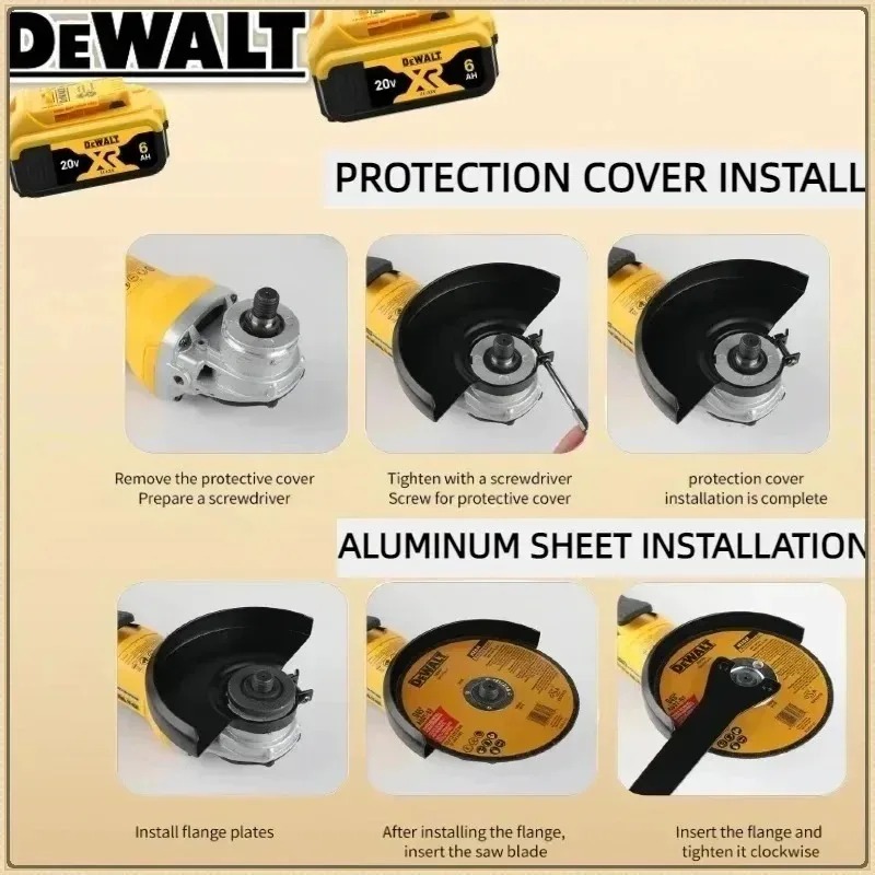 Dewalt DCG406 125MM Angle Grin - огляд і ціна Woodworking Ai