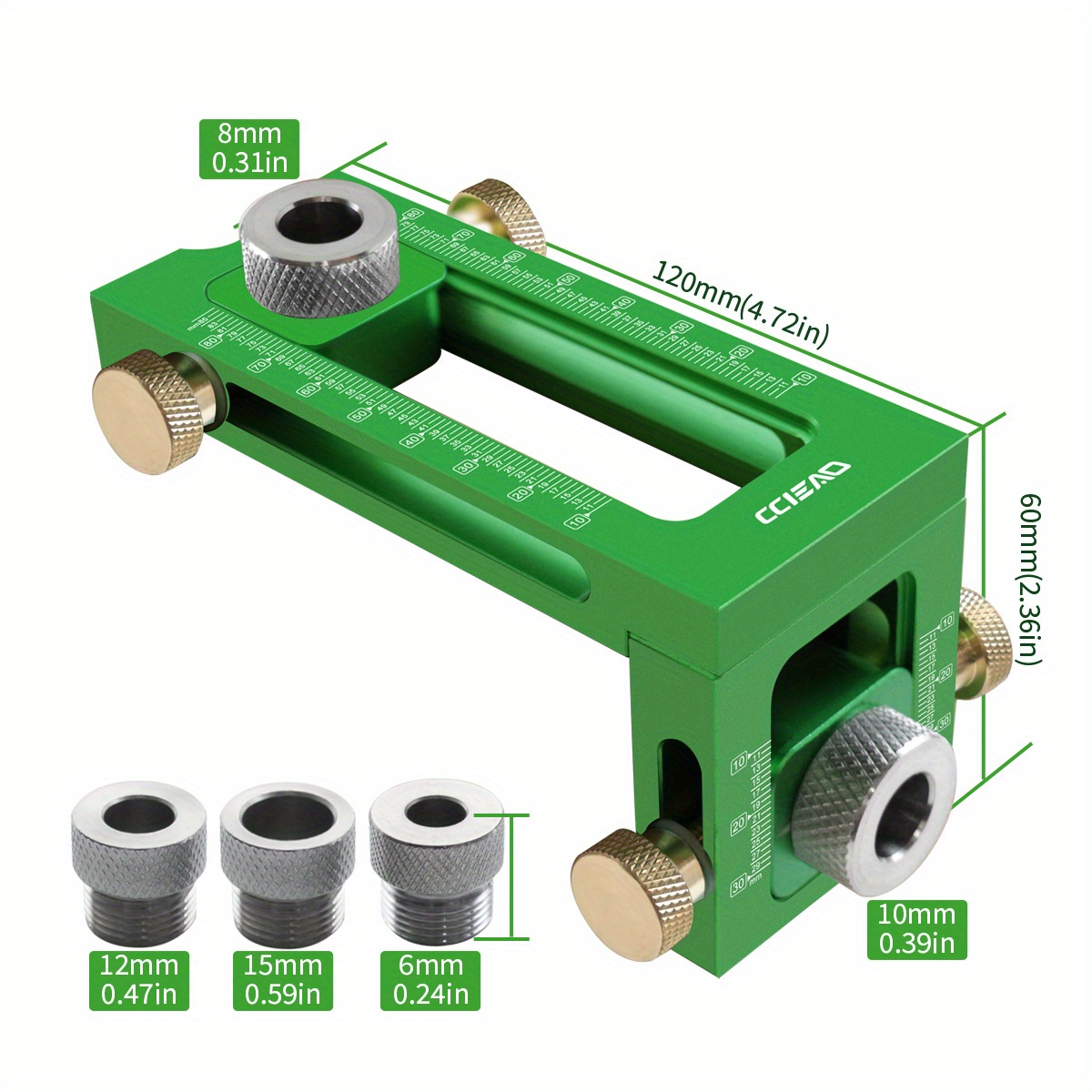 Screw Jig 2-in-1 Adjustable Wo - огляд і ціна Woodworking Drill Bits