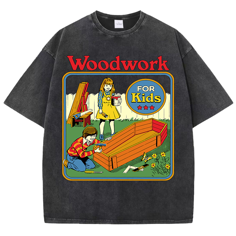 Woodwork For Kids Print Washed - огляд і ціна Woodworking Women