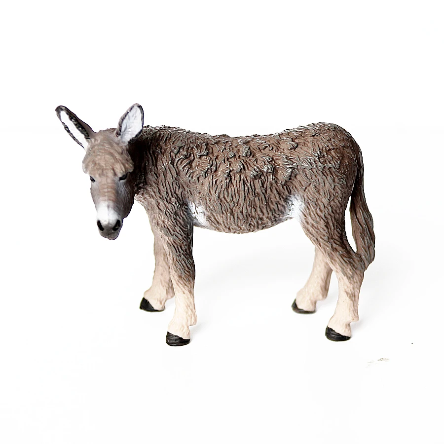Donkey Model Toy Animals Figur - огляд і ціна Woodworking Horse