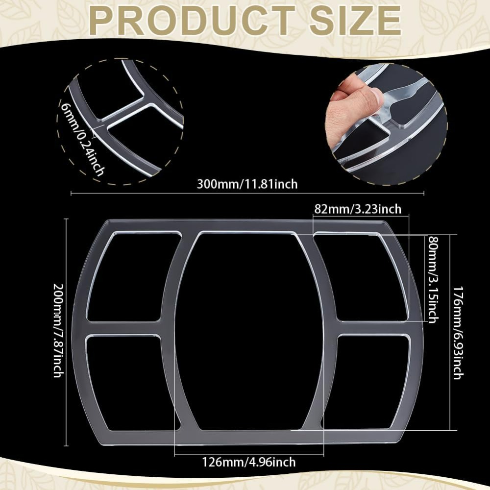 5 Pocket Valet Tray Router Tem - огляд і ціна Woodworking Templates