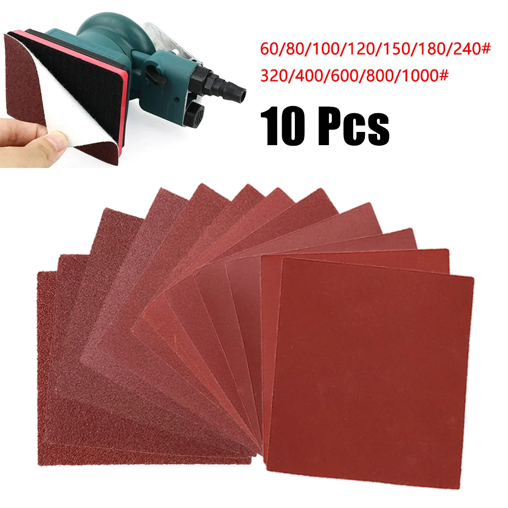 10pcs Sandpaper For Grinding P - огляд і ціна Woodworking Wallpaper