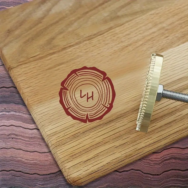 Custom Wood Branding Iron for  - огляд і ціна Woodworking Logo Design