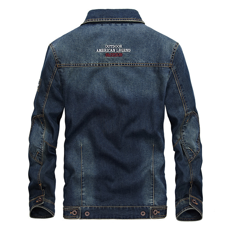 High Quality Men's Denim Jacke - огляд і ціна Woodworking Brand