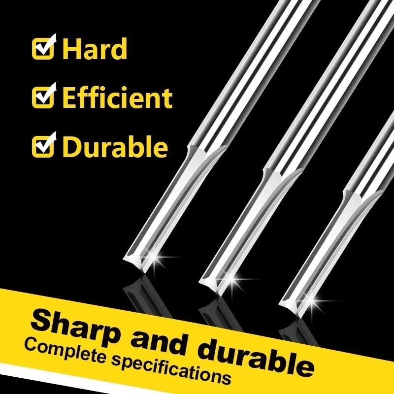 10pcs Carbide End Mill  3.175m - огляд і ціна Woodworking Nc