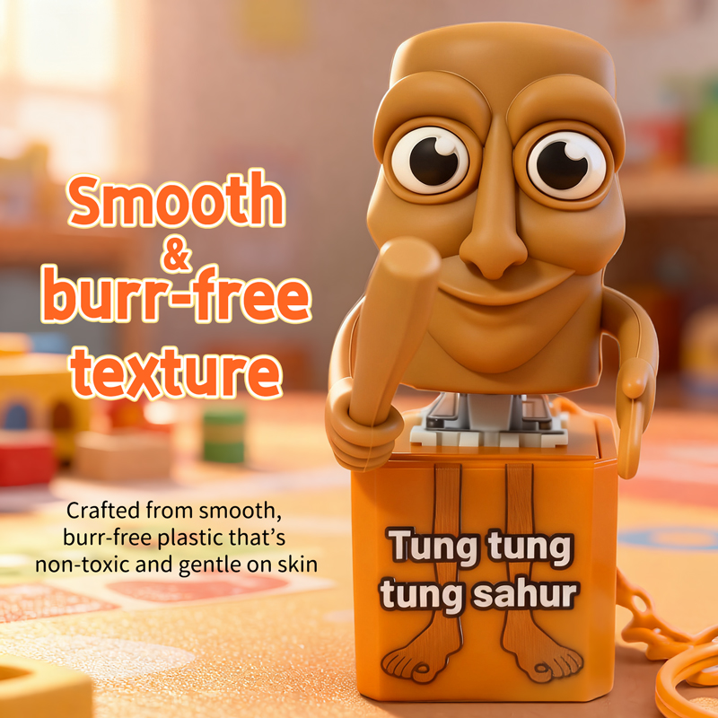 Tung tung tung Sahur Keychain  - огляд і ціна Woodworking Kids Toys