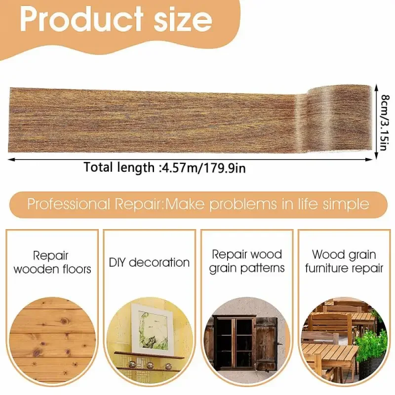Real Wood Grain Repair Adhesiv - огляд і ціна Xfasten Woodworking Tape