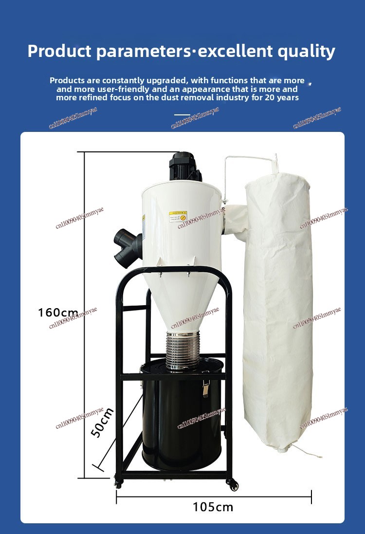 New Cyclone Dust Collector Ind - огляд і ціна Vacuum Cleaner Woodworking