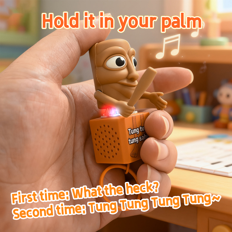 New Tung Tung Tung Sahur Keych - огляд і ціна Woodworking Kids Toys