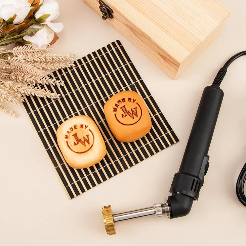 M8 Custom Branding Iron Stamp  - огляд і ціна Woodworking Logo Design