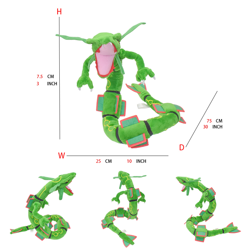 Pokemon Rayquaza Plush Doll So - огляд і ціна Woodworking Horse
