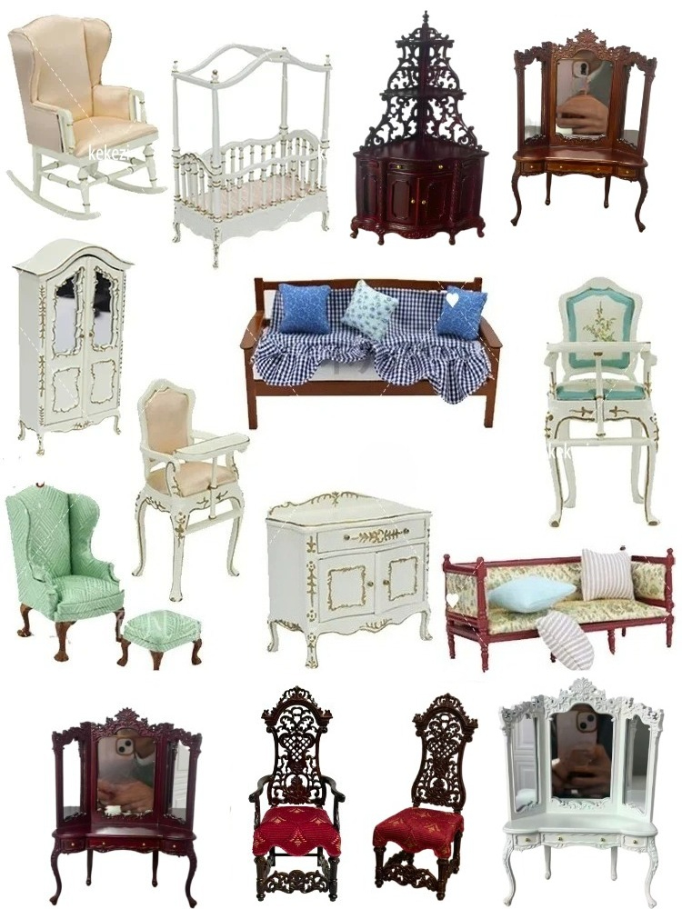 Miniature Dollhouse Furniture  - огляд і ціна Woodworking Veneer