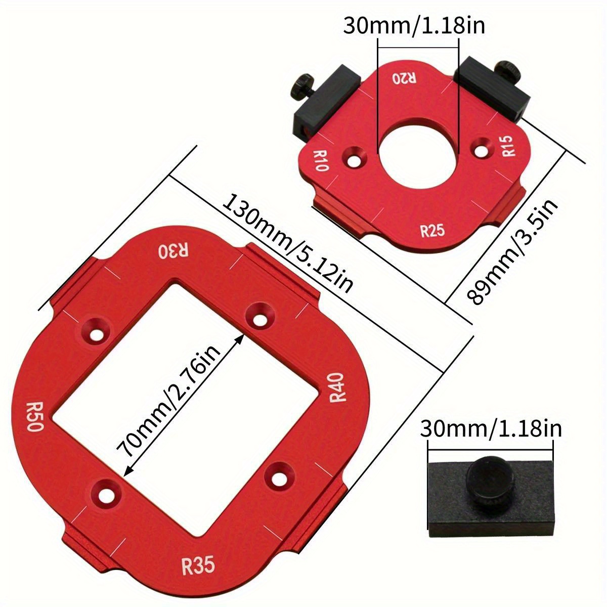 2pcs Woodworking Router Corner - огляд і ціна Woodworking Templates