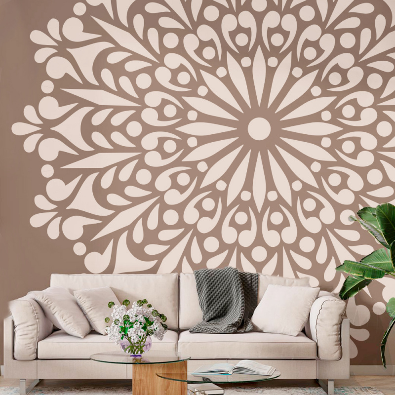 Mandala Large Painting Stencil - огляд і ціна Woodworking Veneer