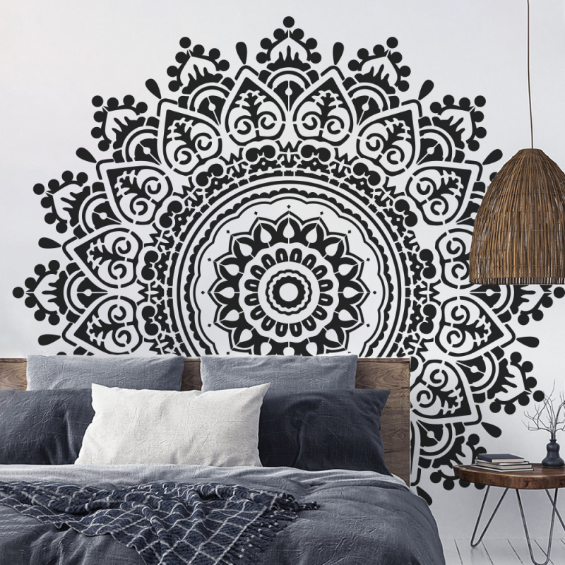 Mandala Large Painting Stencil - огляд і ціна Woodworking Veneer